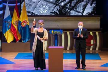 Ceremonia de entrega de Honores y Distinciones 2020 de Gran Canaria/TA.